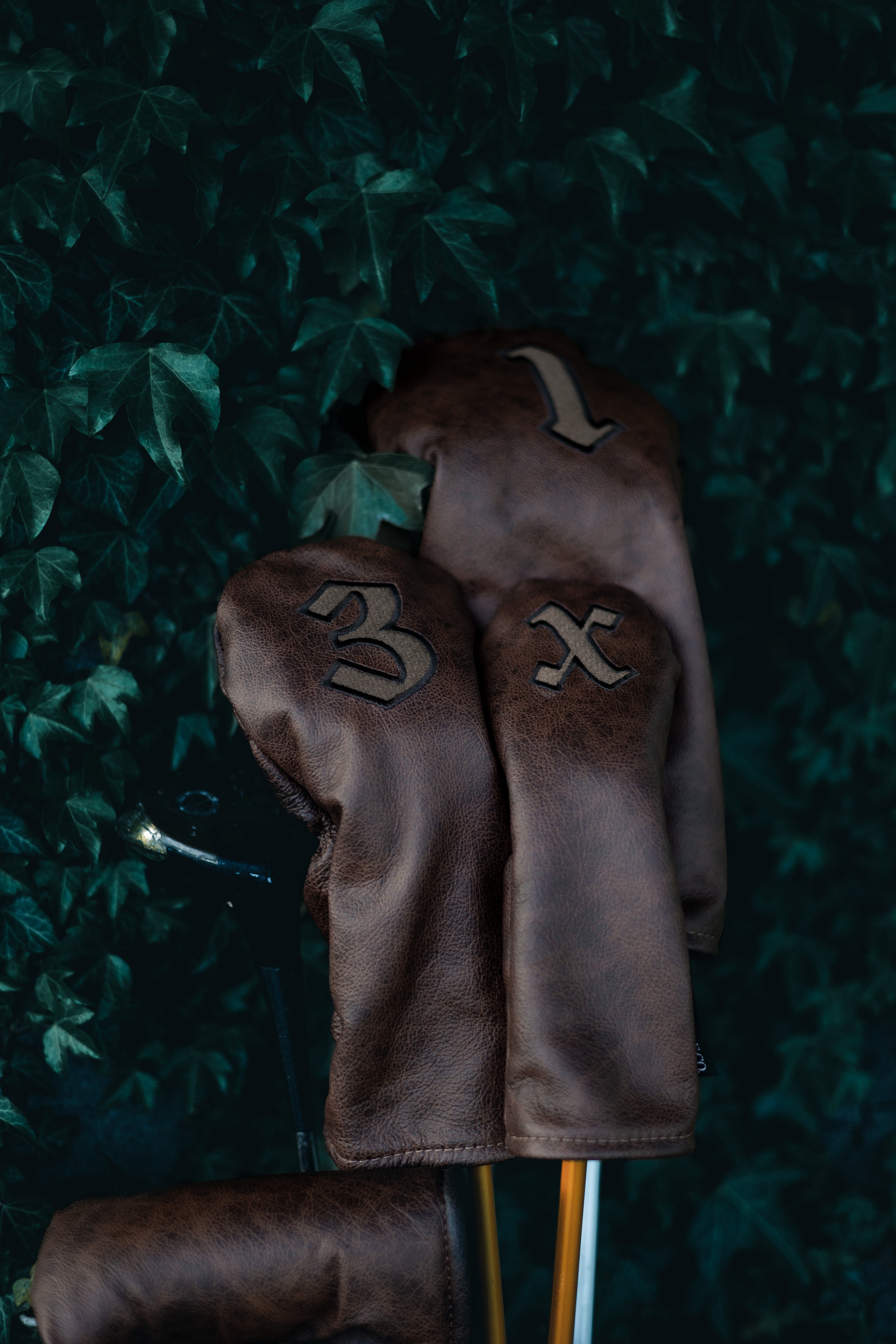 Limited Run Brown Genuine Leather Headcovers