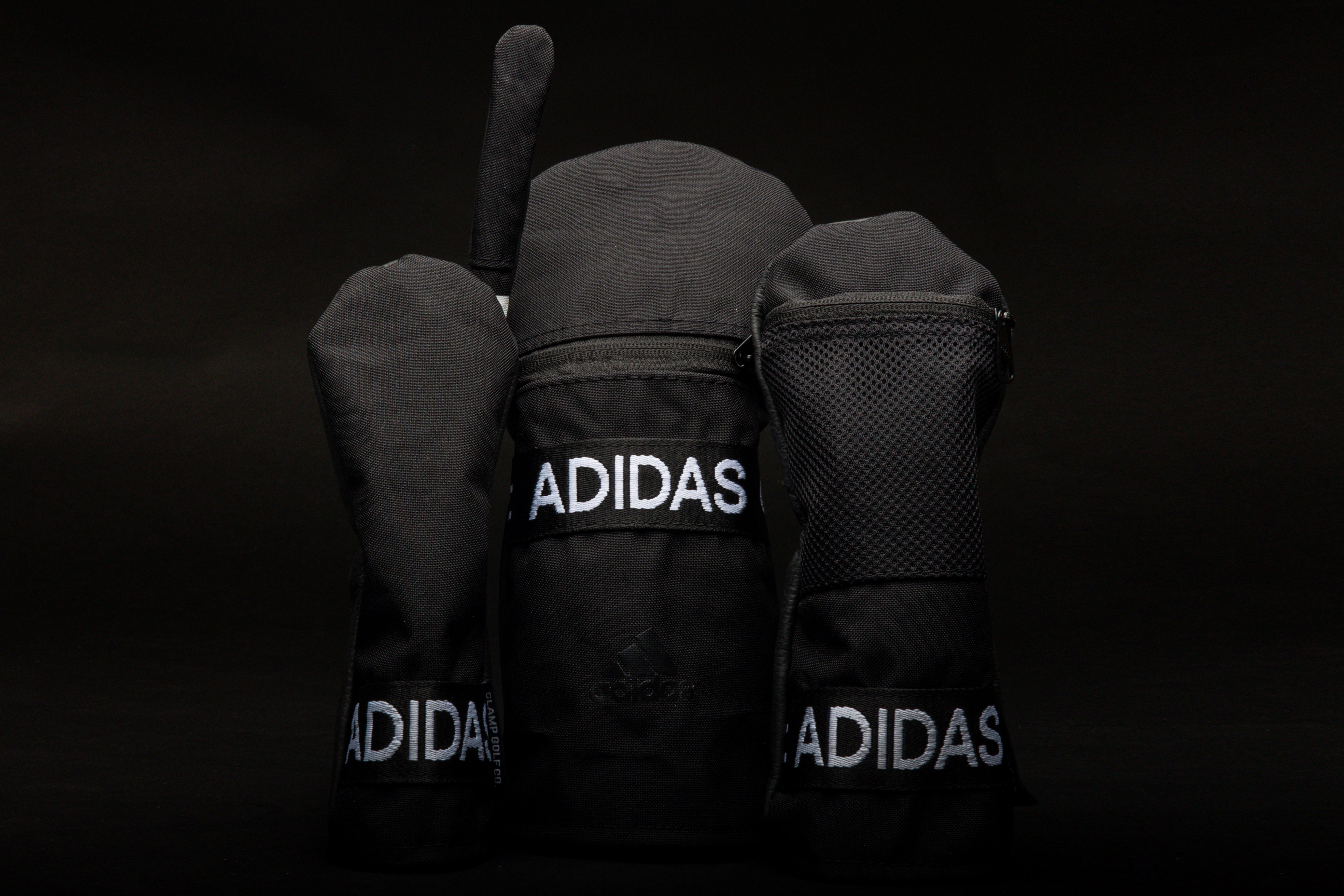 1 of 1 Black Adidas Rework Headcovers