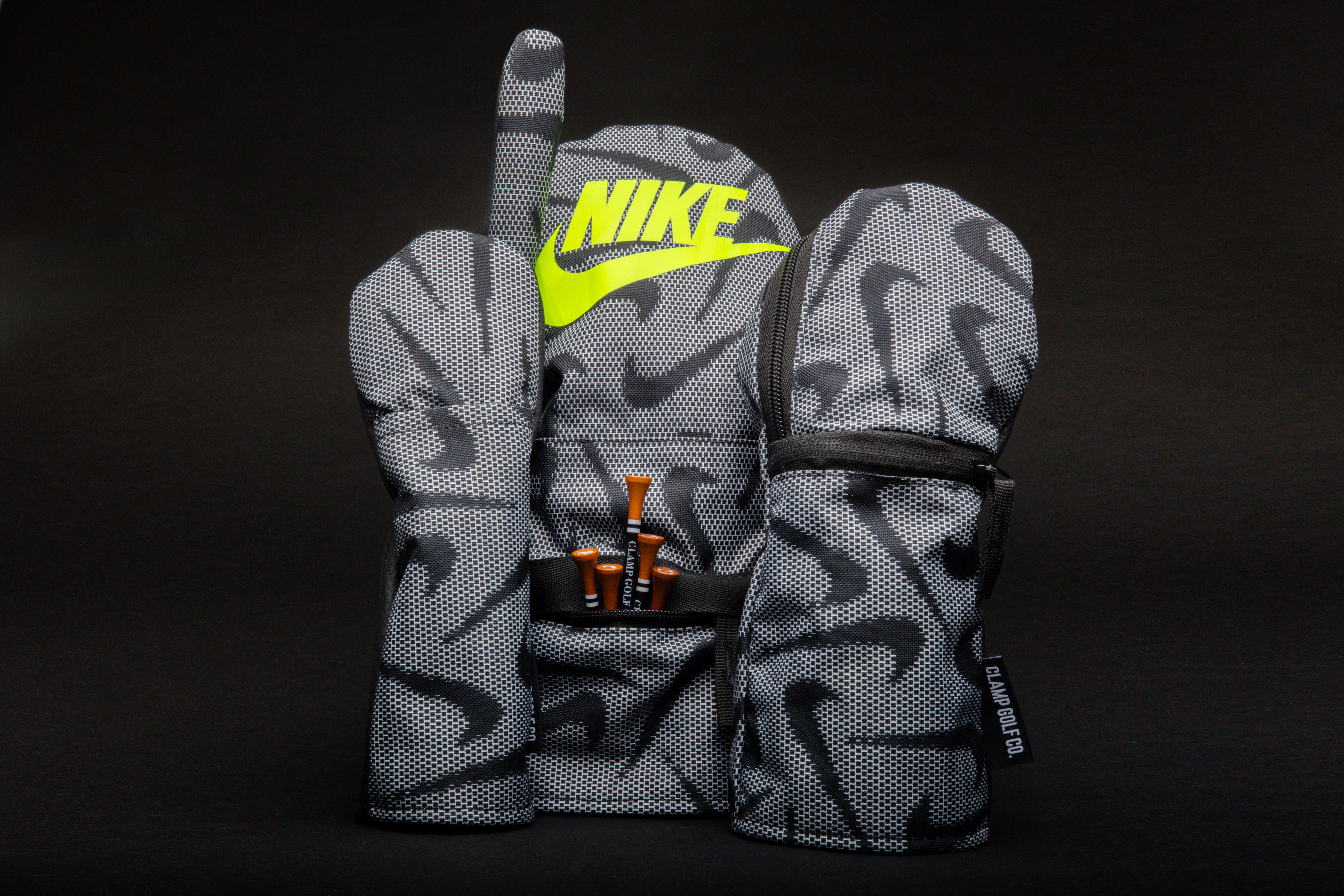 Black & White Nike Rework Headcovers