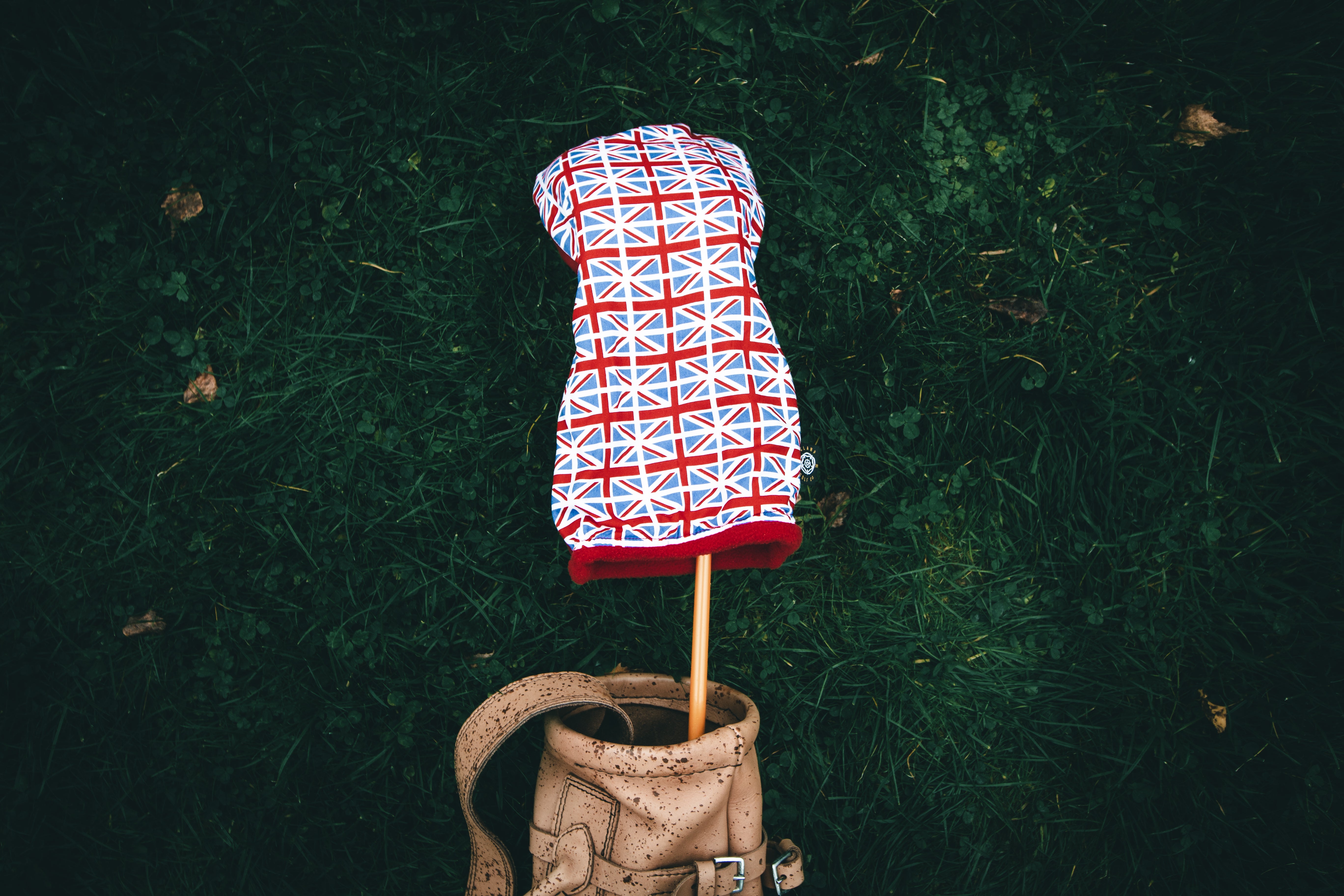 Union Jack style headcovers