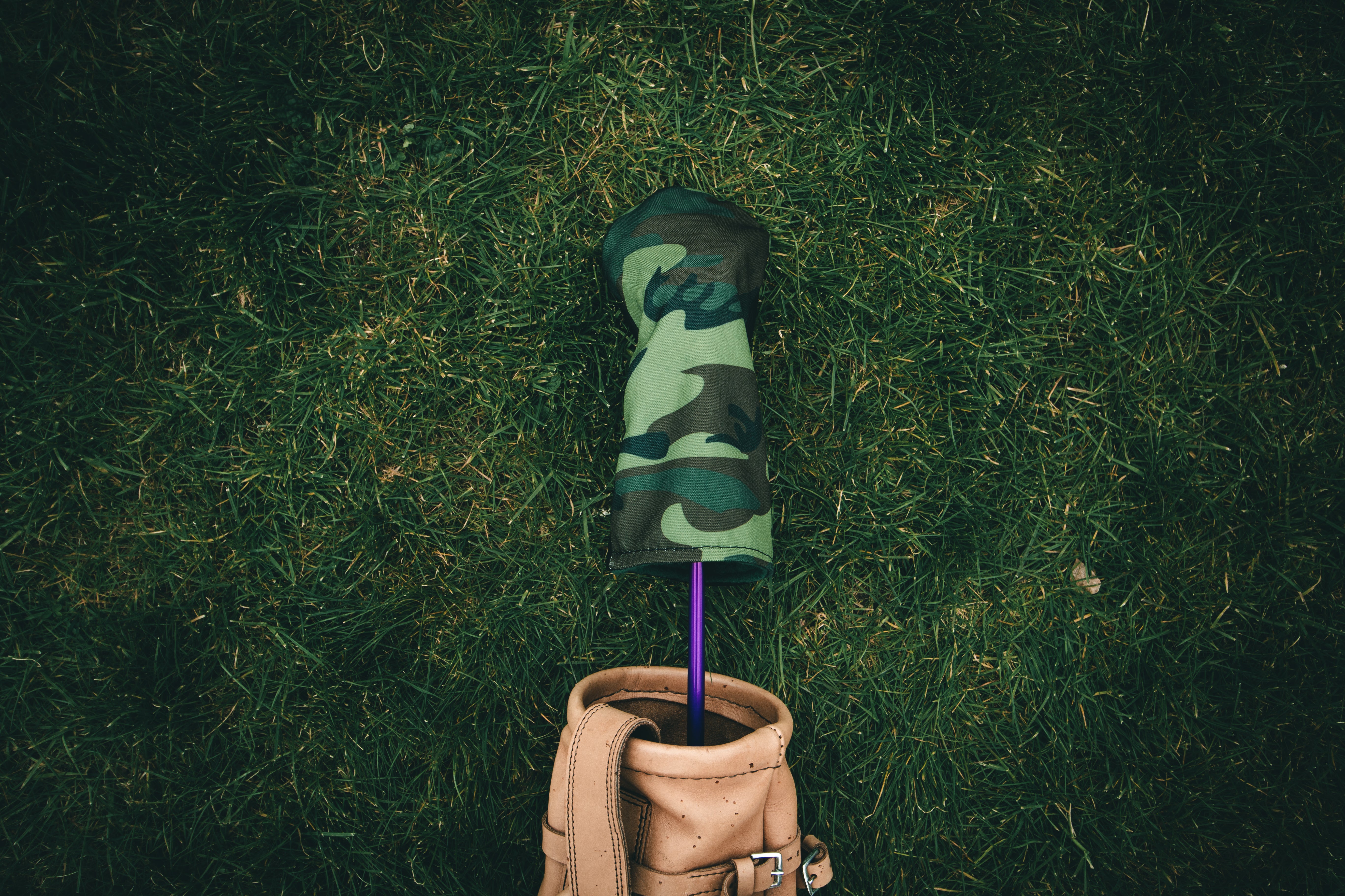 Green Camo Headcovers