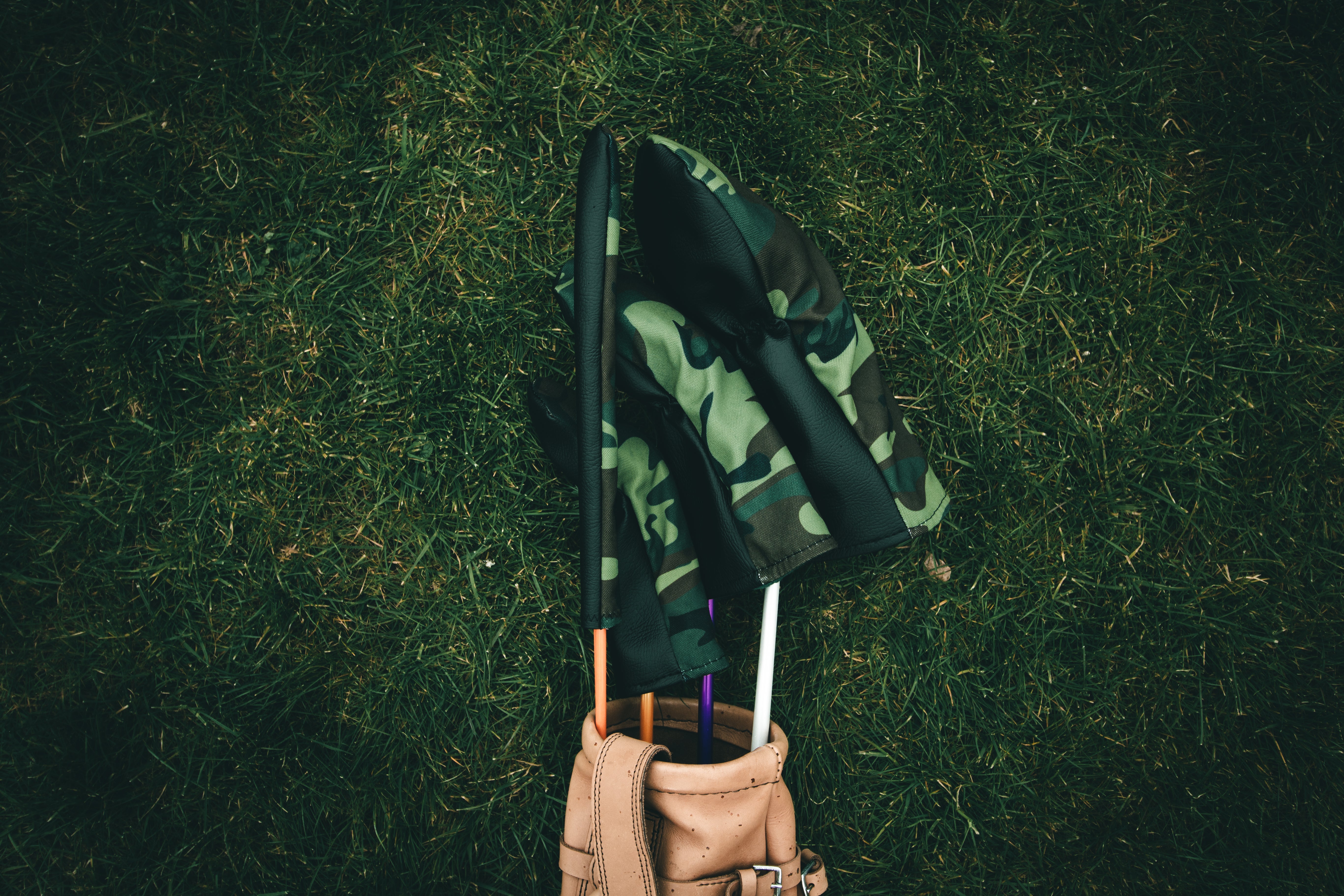 Green Camo Headcovers