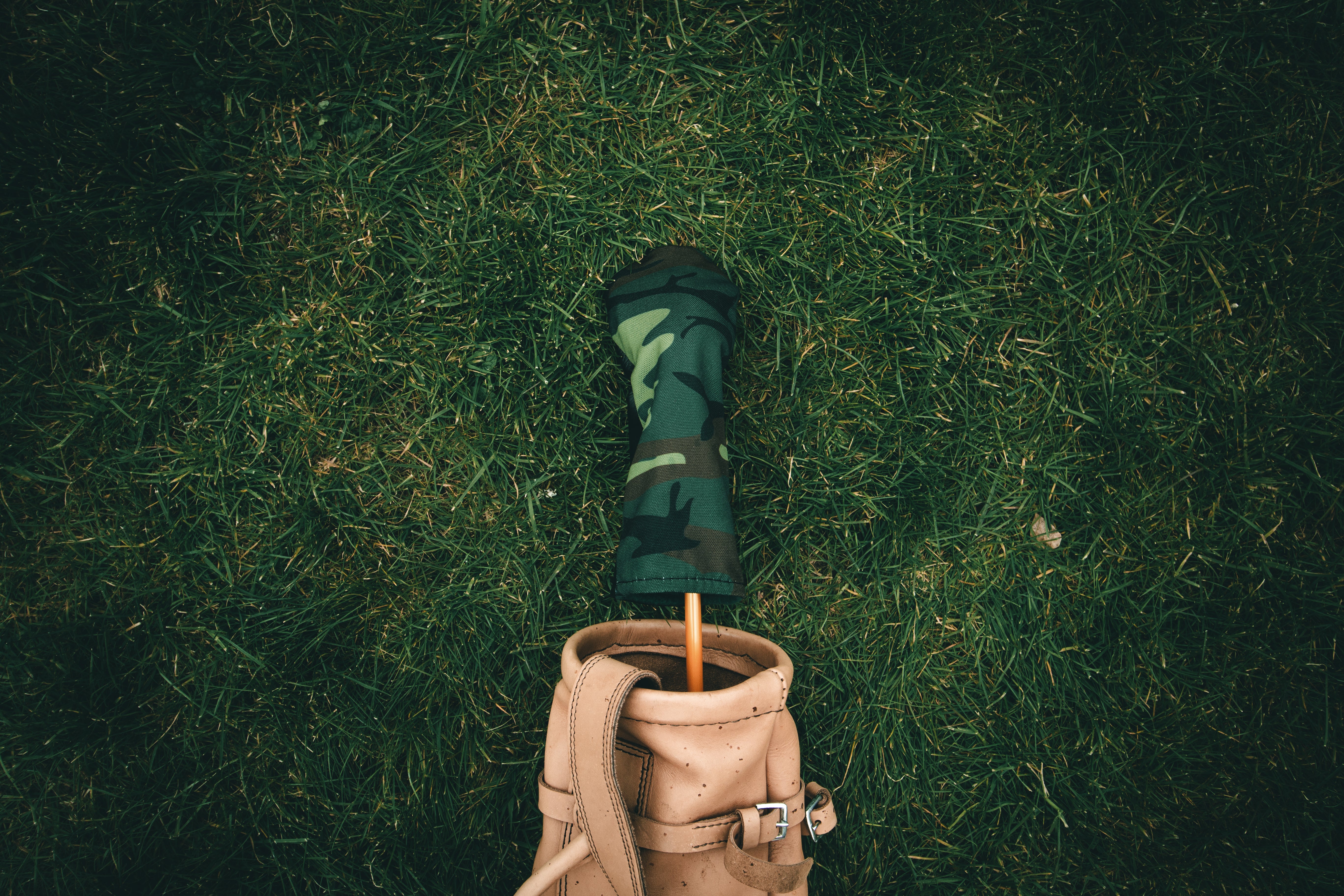 Green Camo Headcovers