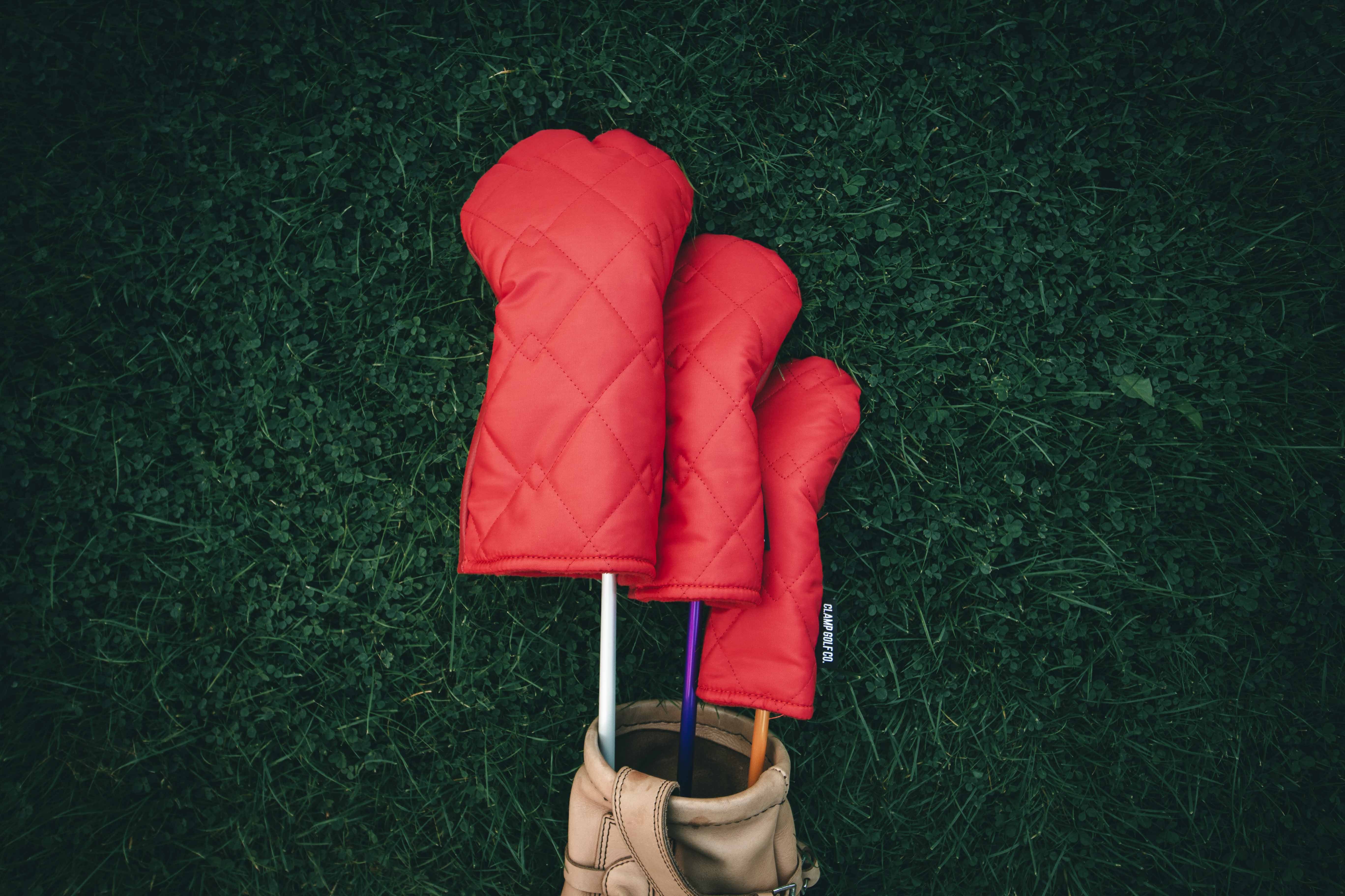 Red Puffer Headcovers