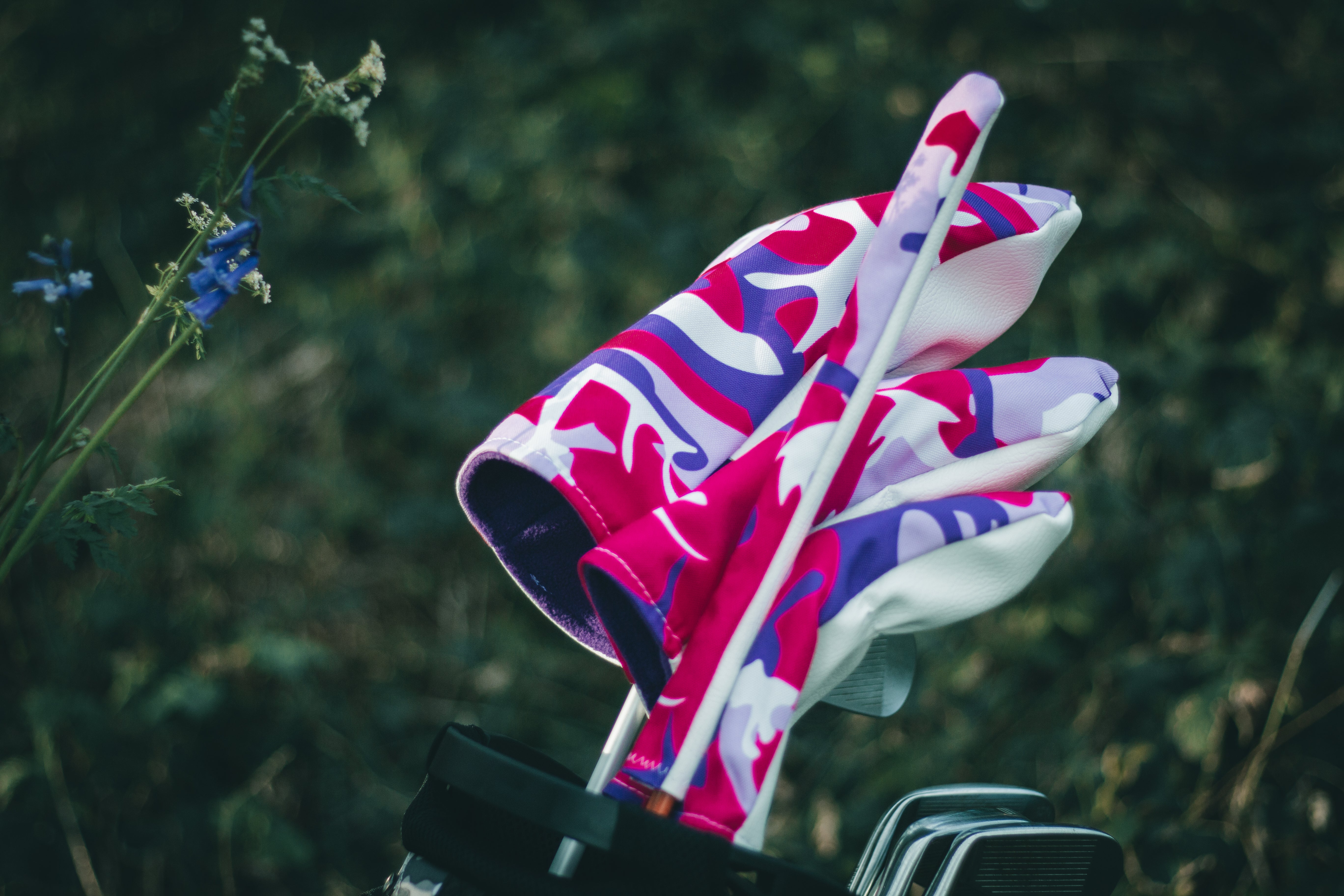 Pink & Purple Camo Headcovers