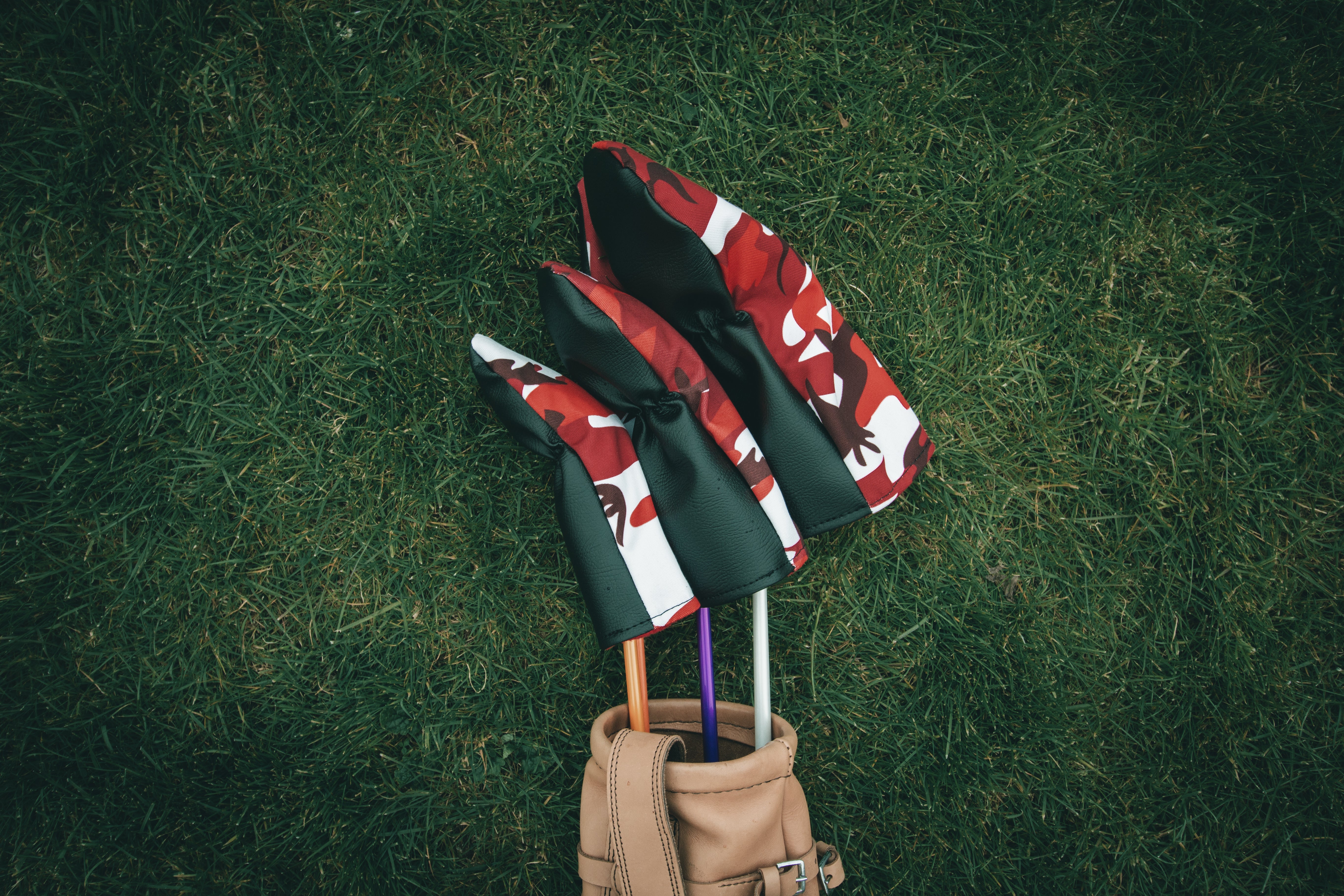 Red Camo Headcovers