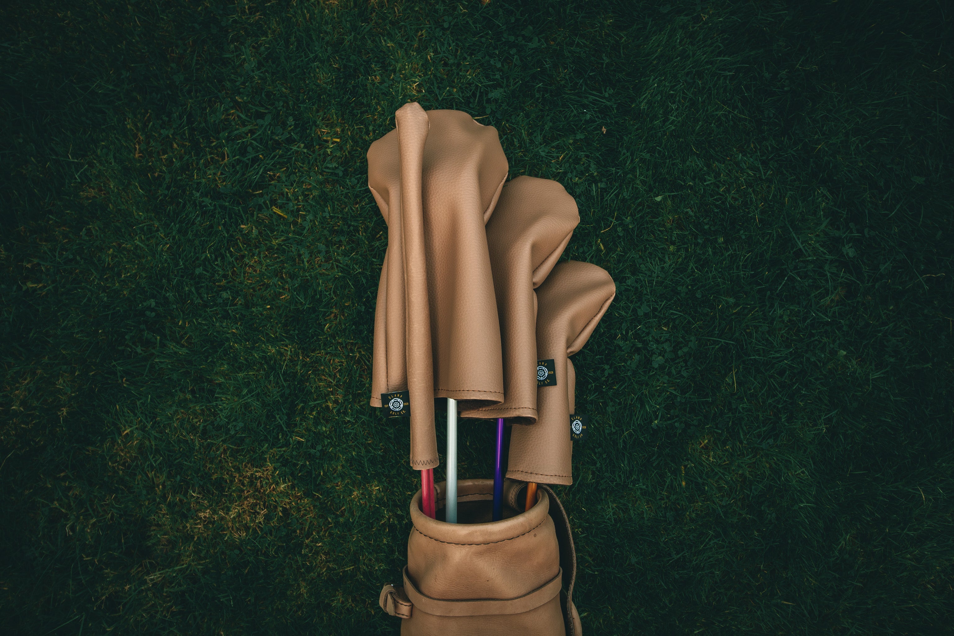 Tan Headcovers