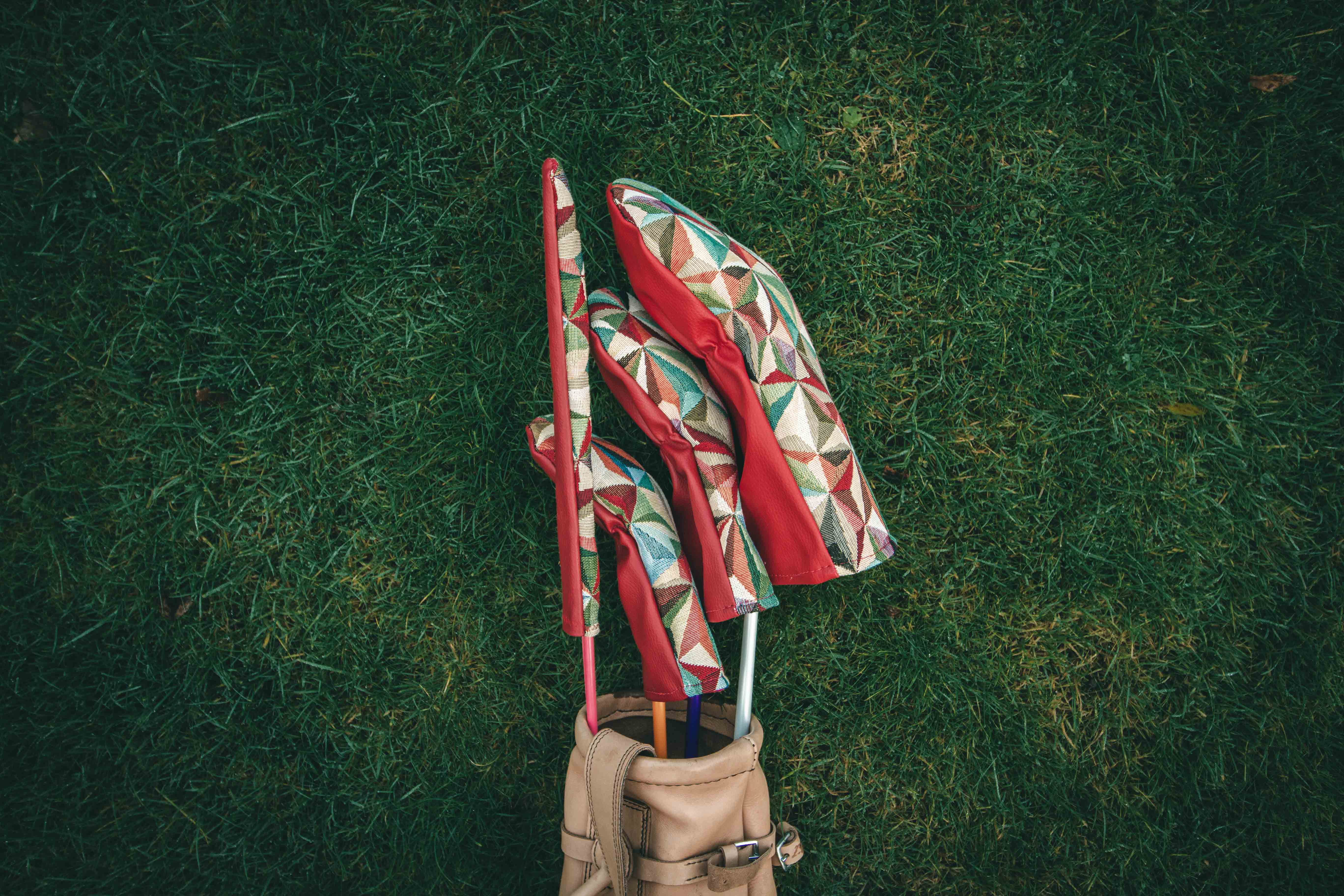 Multi Colour Patterned Headcovers